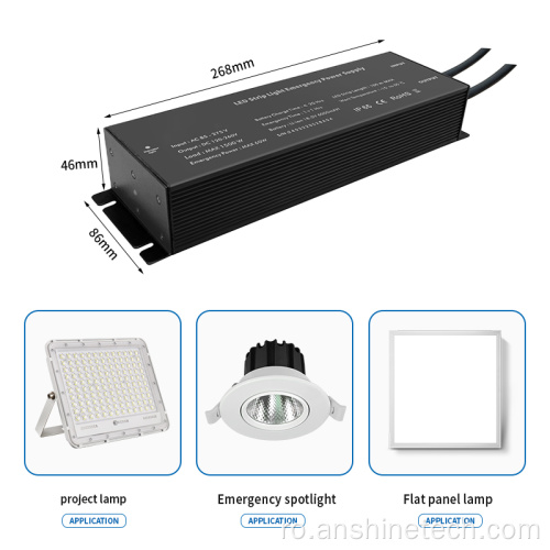 Sursă de alimentare de urgență LED de mare putere